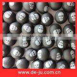 32mm White Skulls Custom Halloween Plastic Balls Black thumbnail-1