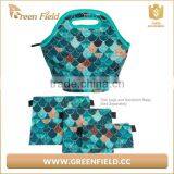 Neoprene Lunch Bag - Tote Keeps Drinks Ice Cold, Food Hot - For Picnics, School and Work thumbnail-2