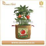 Green Field Round Jute Fabric Tomato Grow Bags thumbnail-2