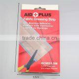6cmx1.5m Fabric Dressing Strip Non-residue Adhesive Flexible Waterproof Fabric Adhesive for First Aid thumbnail-1