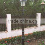 European Decorative Cast Iron Garden Lamp Post thumbnail-1