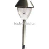 6pk Stainless Steel Solar Pathway Light LED Outdoor Garden Landscape Lawn Lamp thumbnail-2