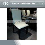 French Elegant Wooden Leather Dining Chair thumbnail-4
