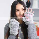 Lovely Plush Gloves in Bear Paw Shaped thumbnail-1