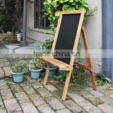 Natural Colore Handmade Display Standing Wooden Black Board thumbnail-4