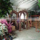 Hot Sale SJ20170057 Decorative Artificial Wedding Fake Flower Arch Tree thumbnail-3