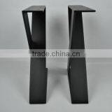 Top Sales Furniture Black Powder Coated ZX Flat Steel Metal Bench Leg thumbnail-3