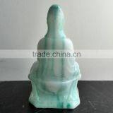 Polyresin Jade Kuan-yin Figurine thumbnail-4