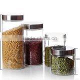 Decorative or Clear Hermetic Food Glass Jar Wholesale
