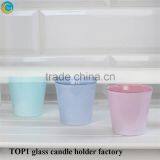 Unique Crystal Glass Clear Candlestick