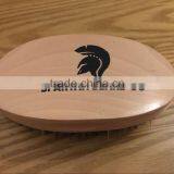 Beard Brush - 100% Wild Boar Bristles - Natural Sustainable Wood - Ideal for Beard thumbnail-3