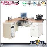 OA-1S Wooden Desktop and Steel Cabinet Office Desk thumbnail-5
