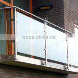 AISI304 Stainless Steel Side Mounted Balcony Railing thumbnail-1