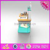 2016 New Design Preschool Home Play Wooden Toy Kitchen Sets for Kids W10C252 thumbnail-4