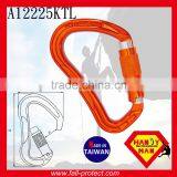 28KN Twist Lock Mountain Climbing Forged Aluminum Carabiner For Rescue thumbnail-3