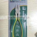 BERRYLION 6'' Wire Cable Cutter Diagonal Cutting Pliers With Dual Colors Design thumbnail-6