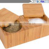 Bamboo Salt and Pepper Box Manufacturers Selling Innovation thumbnail-5