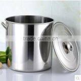 Tall Straight-shaped Non-magnetic Stainless Steel Stockpot/commercial Stock Pot/soup Bucket thumbnail-4