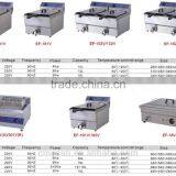 2016 New Product 1 Tank 2 Basket Gas Fryer 48L Deep Fryer Gas for Sale thumbnail-5
