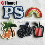 OEM embroidery iron on patches sew on patch baby embroidered patches
