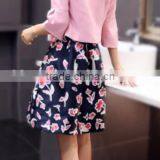 Fashion Knitted Skirt,knitwear Girl Skirt thumbnail-2