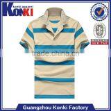 Hot Selling Men Designer Dri Fit Striped Short Sleeve Polo t Shirts