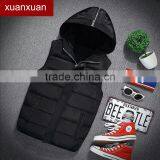 Custom Winter Warm Thick Down Jacket Pullover Waistcoat for Men thumbnail-4