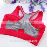 GZY Breathable Comfortable Plain Cheap Wholesale Sports Bra thumbnail-4