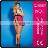 2017 Wholesale Plus Size Spicy Lingerie Sexy Babydoll for Fat Women thumbnail-3