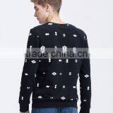 Newest Bulk Wholesale Men Custom All Over Printing Sweatshirt thumbnail-2