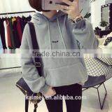 Fashionable Design High Quality Popular Among Adults CVC(60/40) Oversize Sweatshirt With Hood thumbnail-3
