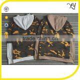 2017 Hip Hop Clothing 100% Cotton Hoodie Fake Two Piece Camo T-shirt thumbnail-2