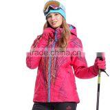 High Quality Varsity Outdoor Waterproof Polyester Custom Mens Waterproof Crane Ski Jacket thumbnail-2