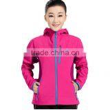 High Quality Womens Waterproof Zipper Softshell Jacket for Outdoor thumbnail-2