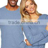 Next Level Apparel Unisex Long Sleeve Thermal Hoody - Made From 60% Cotton and 40% Polyester and Comes With Your Logo. thumbnail-1