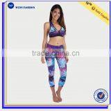 Sexy Capri Tights Cheap Colorful Leggings Women Flowery Leggings thumbnail-2