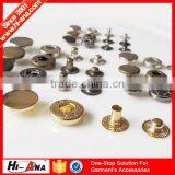 Hi-ana Button3 Accept Custom Top Quality Customization New Design Brass Snap Button