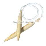 Cheap Wholesale Custom 1 Pair Bamboo 40cm Circular Knitting Needle thumbnail-3