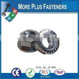 Made in Taiwan DIN 6923 Steel Class 8 Zinc Plated Stainless Steel Flange Nut DIN 6923 thumbnail-4