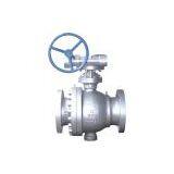 Cast Steel Trunnion Mounted Ball Valve Flanged Ends thumbnail-2