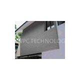 Waterproof Exterior WPC Wall Cladding Panel Decking for Wharf and Dock