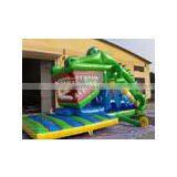 Inflatable Crocodile Slide With New Design for Sale