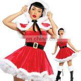 2015 China Supplier Wholesale Christmas Adult Girls Sexy Christmas Costume Lingerie for Party thumbnail-3