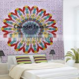 Mandala Tapestries Hippie art Tapestry Beach Throw Blanket Hippie New Queen Size Wall Hanging Wall ethnic art picnic Wholesale