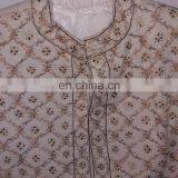 Ethnic Man's Wedding Zardosi Work Designer Sherwani Indian Kurta thumbnail-3