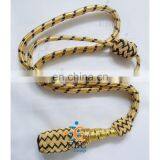 Uniform Silver Bullion Sword Knot With Silver Strap | Uniform Accoutrements thumbnail-5