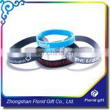 High Quality 2017 Branding Deboss Cheapest Silicone Bracelets thumbnail-4