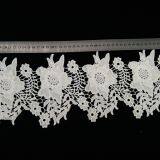 New Fashion White Cotton Sewing Embroidery Machine Lace Trim Fabric thumbnail-5