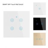 Smart WIFI Touch Wall Switch Eruope /UK Standard/1-4 ways