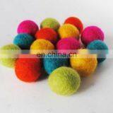 Handmade Colorful 100% Wool Felt Ball for Decoration thumbnail-2